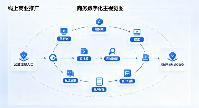 义乌市线上商业推广怎么做？全域流量闭环搭建与低成本转化实战指南